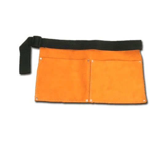 BOLSA DE CUERO PARA CLAVOS 2 BOLSILLOS