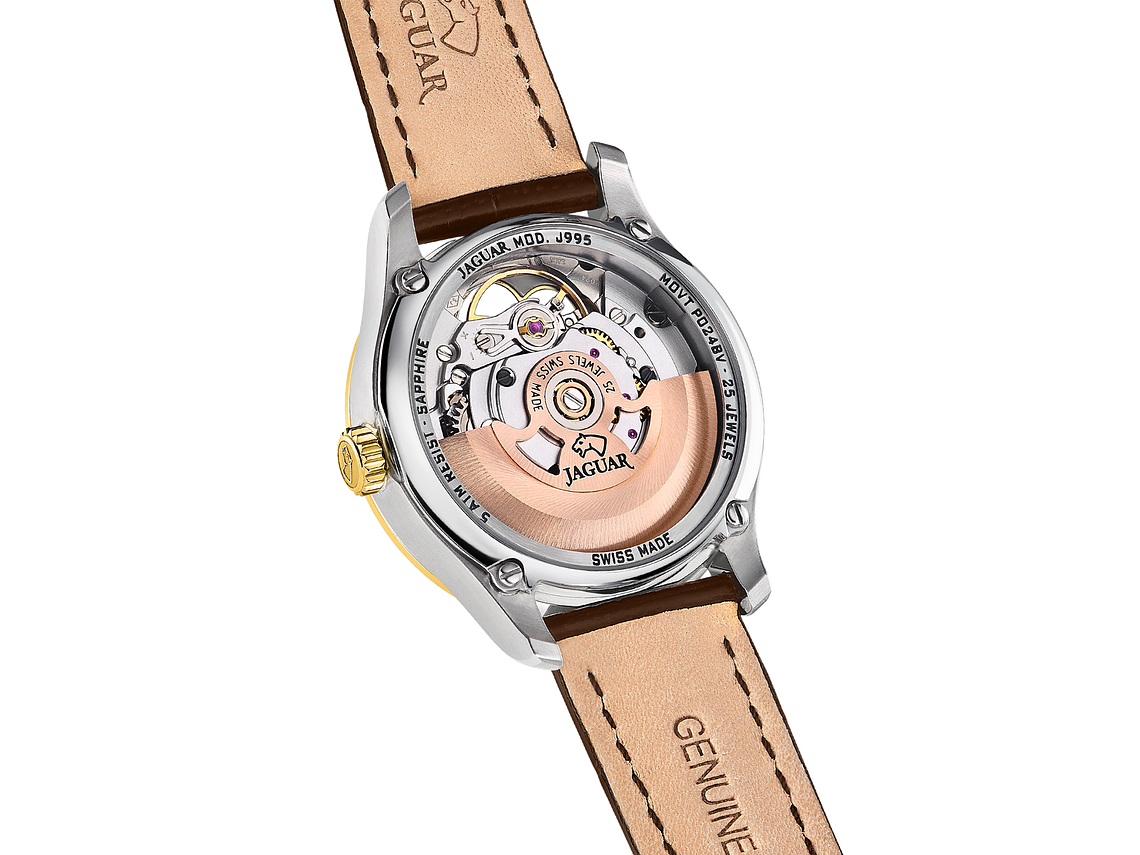 RELOJ DE PULSERA JAGUAR J995/A SWISS BLANCO MUJER AUTOMÁTICO 3