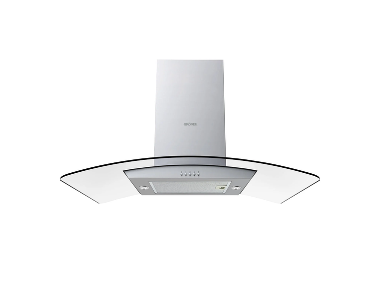 CAMPANA ISLA GRÖNER INOX 90 CM 1