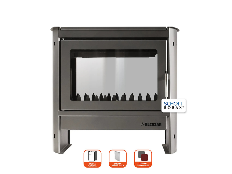 ESTUFA TIROLESA MAGNUM DOBLE CARA 2