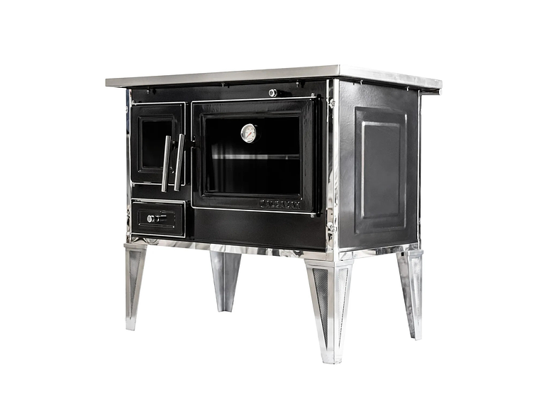 COCINA A LEÑA ALCAZAR CALBUCO L70 NEGRA 3