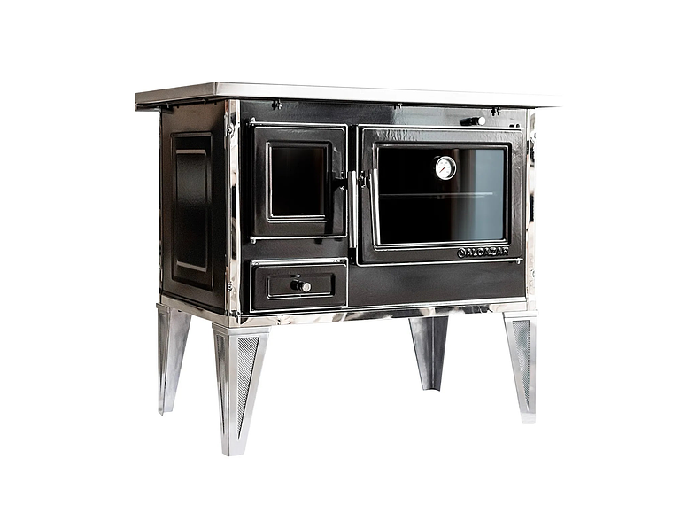 COCINA A LEÑA ALCAZAR CALBUCO L70 NEGRA 4