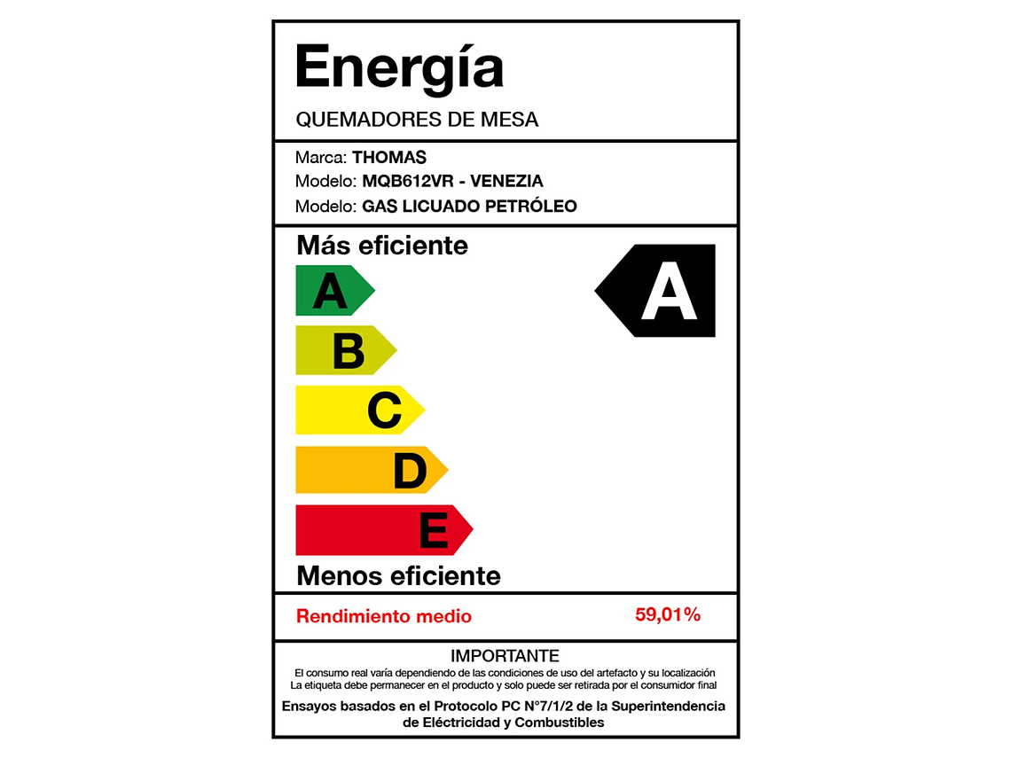 COCINA 5 QUEMADORES HORNO DE 104 LTS 9