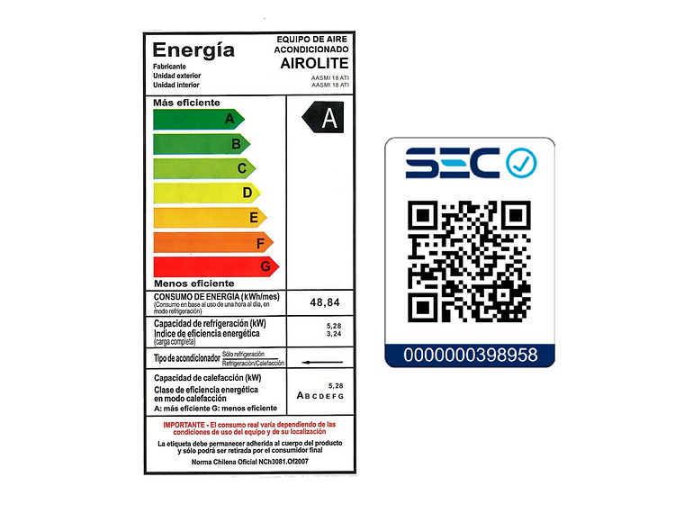INCLUYE INSTALACIÓN EN RM SPLIT INVERTER 18000BTU WIFI APP 3