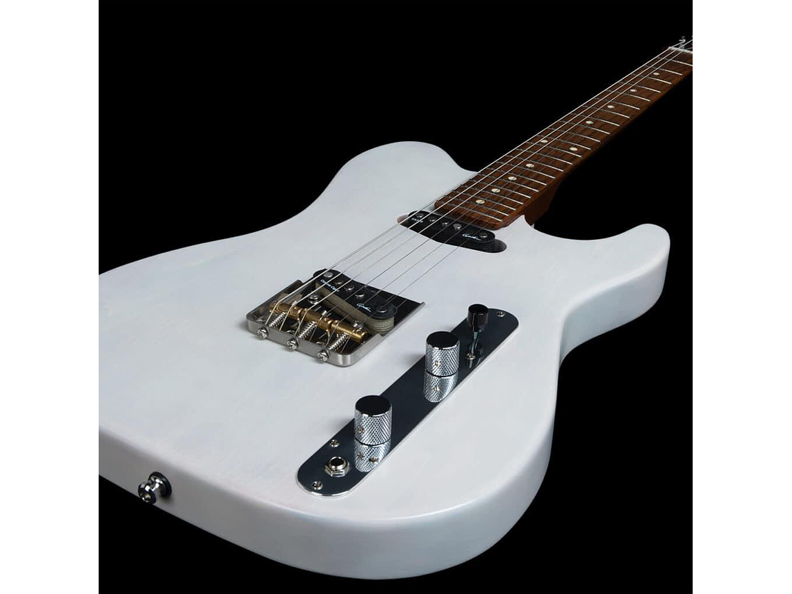GUITARRA ELÉCTRICA GODIN GUITARS STADIUM HT TRANS WHITE RN (049349) SS 049349 8