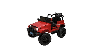 AUTO TODOTERRENO CON CONTROL REMOTO ROJO | ROJO