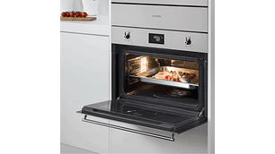 HORNO SMEG CLASSICA VAPOR 45 MODELO SF4390VCX1