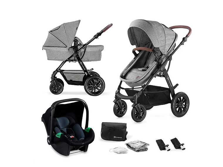 COCHE TRAVEL SYSTEM MOOV 3 EN 1 GRIS 1