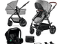 COCHE TRAVEL SYSTEM MOOV 3 EN 1 GRIS - Miniatura 1