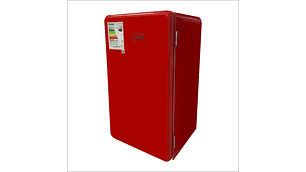 FRIGOBAR RETRO 93 LT. ROJO