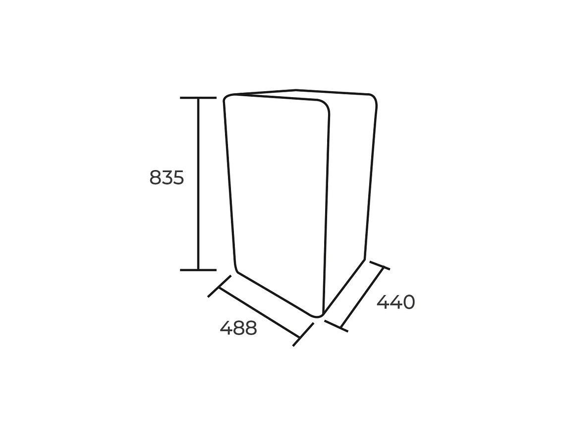 FRIGOBAR RETRO 93 LT. ROJO 3
