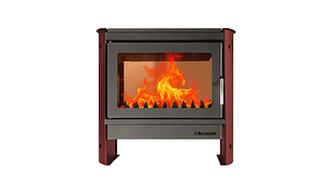 ESTUFA TIROLESA ALCAZAR MAGNUM DOBLE CARA BURDEO