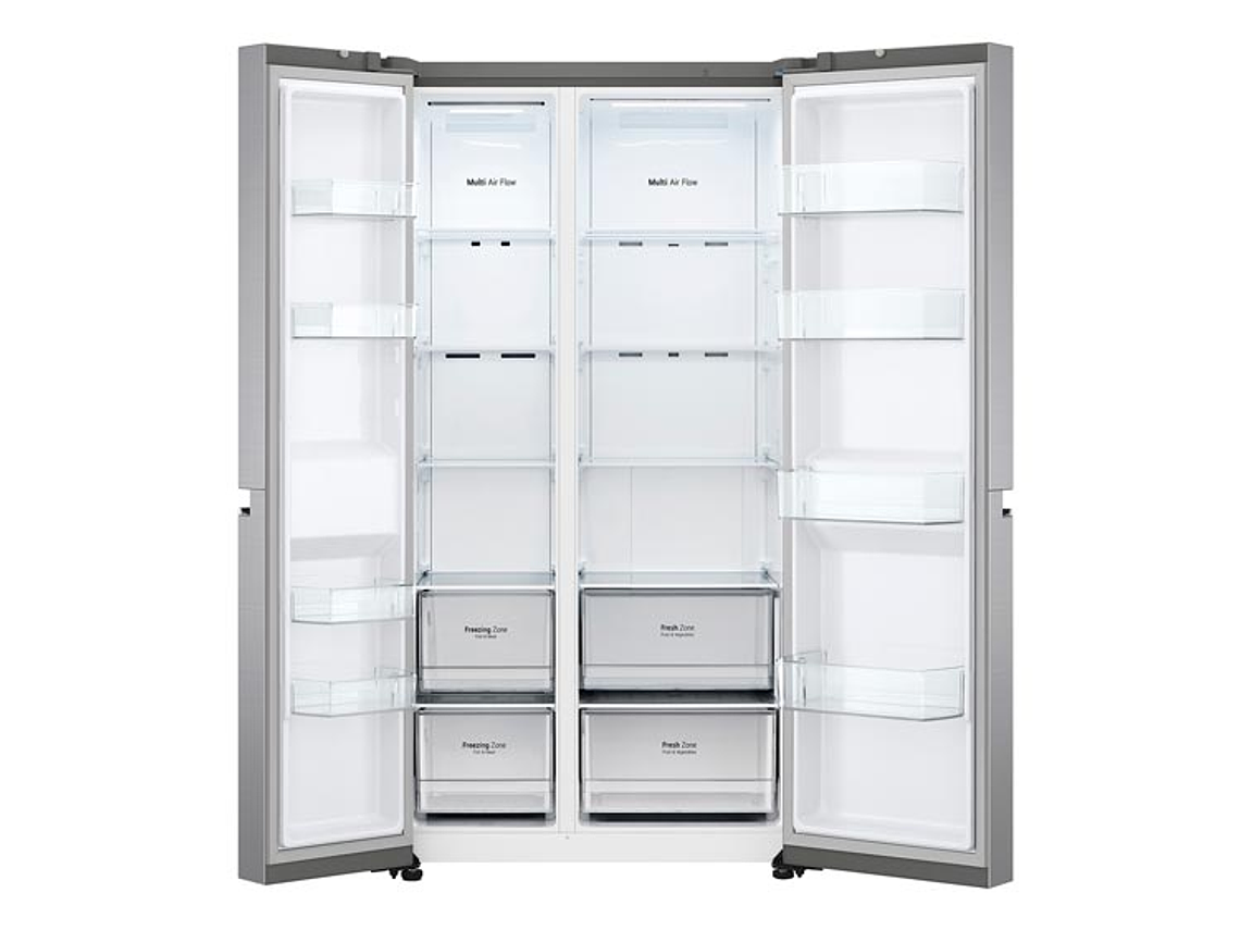 REFRIGERADOR LG SIDE BY SIDE NO FROST 647 L LINEAR COOLING GS66MPP 3