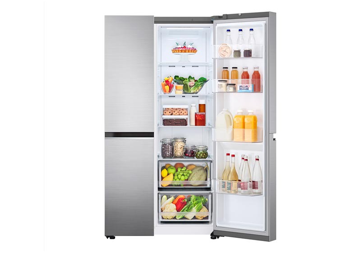 REFRIGERADOR LG SIDE BY SIDE NO FROST 647 L LINEAR COOLING GS66MPP 5