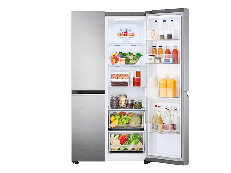 REFRIGERADOR LG SIDE BY SIDE NO FROST 647 L LINEAR COOLING GS66MPP 5