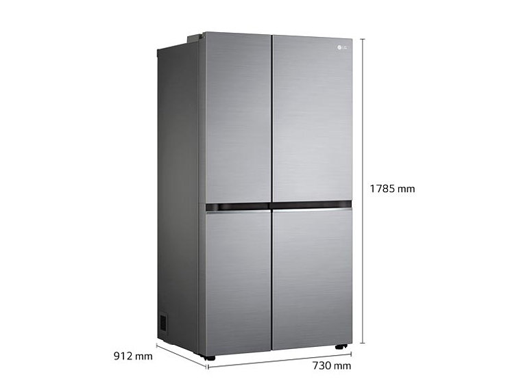 REFRIGERADOR LG SIDE BY SIDE NO FROST 647 L LINEAR COOLING GS66MPP 9
