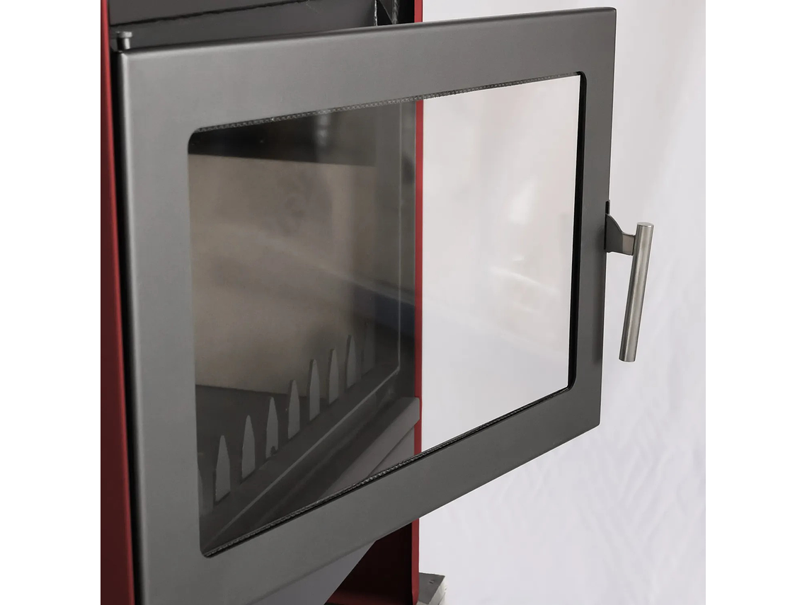 ESTUFA TIROLESA ALCAZAR MAGNUM DOBLE CARA BURDEO 7