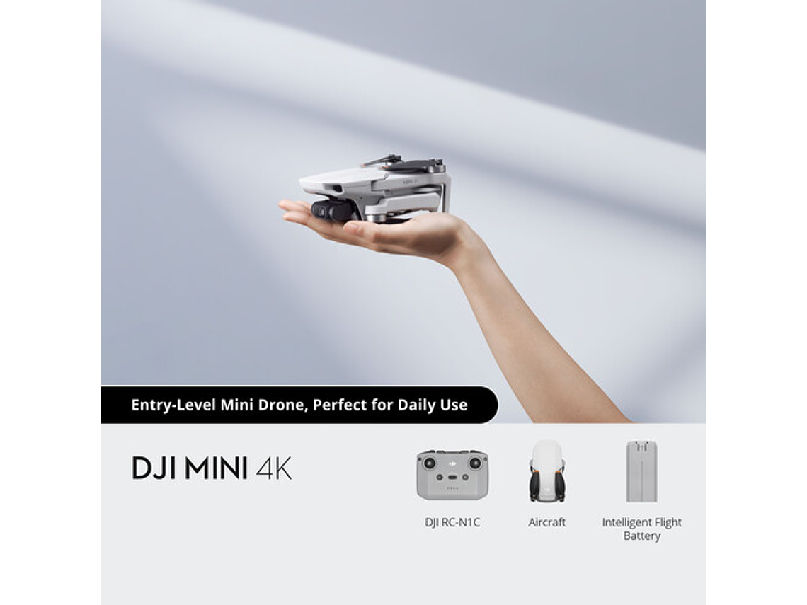 DRONE DJI MINI 4K + TARJETA DE MEMORIA 64GB 4