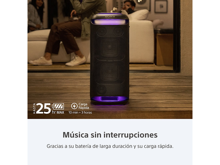 PARLANTE INALÁMBRICO DE ALTA POTENCIA SRS-XV800 4