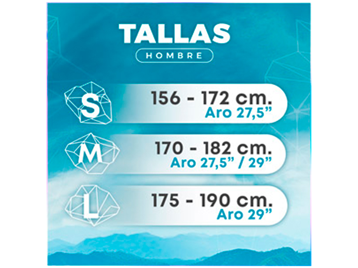 MOUNTAIN BIKE OXFORD OXFORD MTB ORION 4 21V TALLA M AZUL ARO 29 7