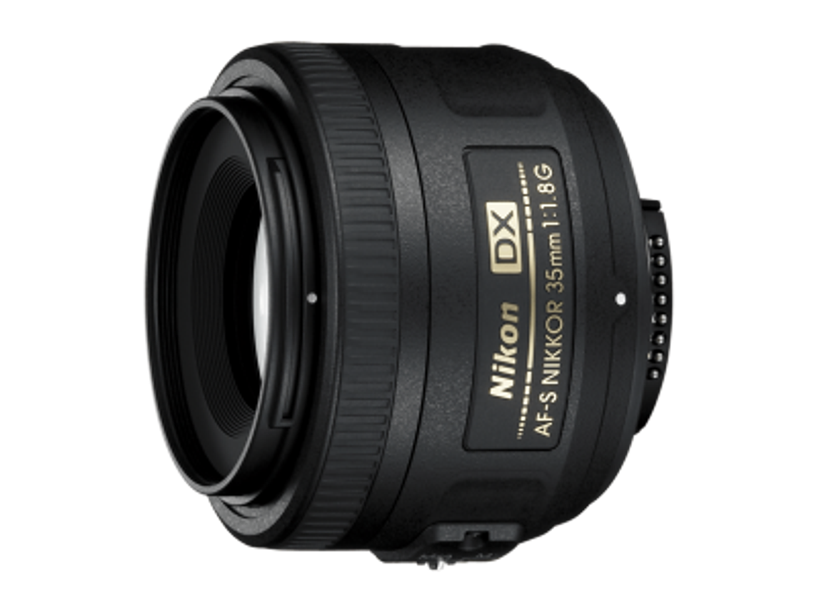 LENTE AF-S NIKKOR 35MM F1.8 G DX + PAÑO DE LIMPIEZA NIKON 1