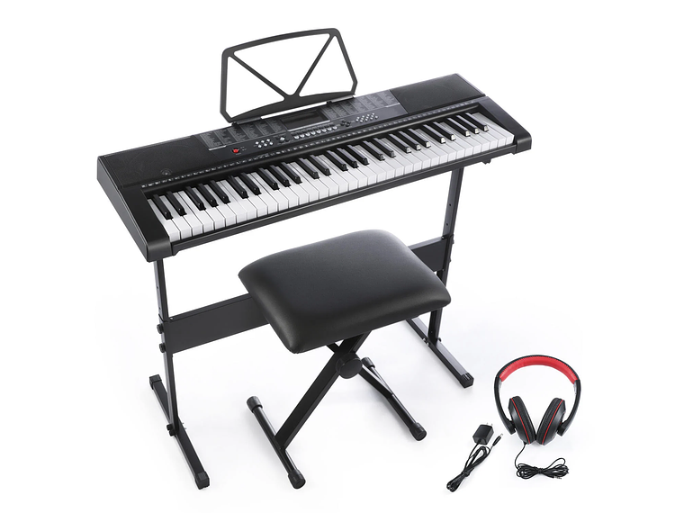 TECLADO TONIC 61 TECLAS TON-630 FULL PACK 1