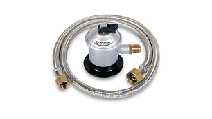 PACK CALEFONT 10 LITROS GAS LICUADO TIRO FORZADO + REGULADOR