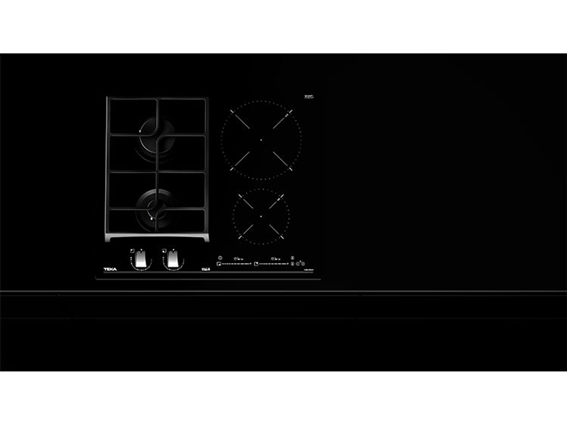 ENCIMERA GAS PLACAS DE INDUCCIÓN TEKA 4 PLATOS JZC 64322 7