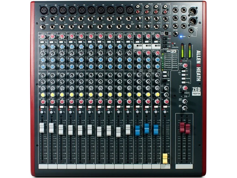 MIXER ALLEN & HEATH ZED16FX USB CON EFECTOS 1