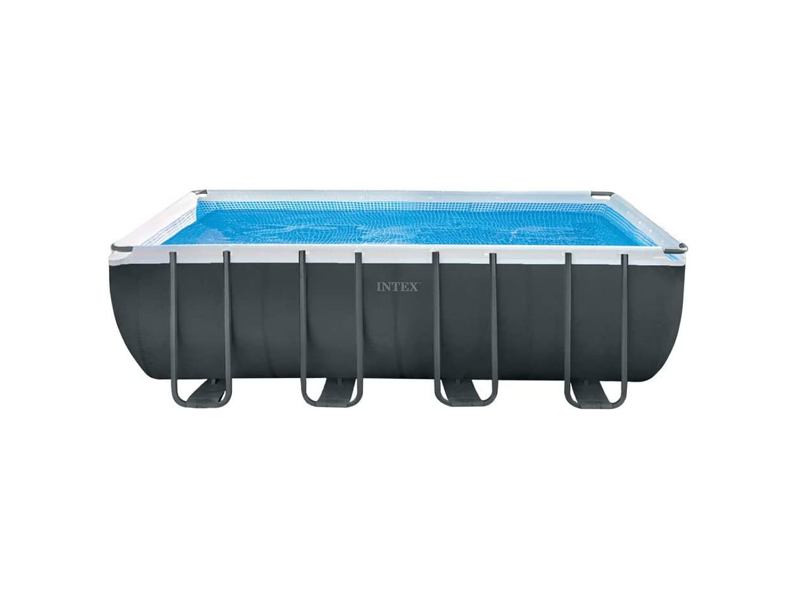 PISCINA ESTRUCTURAL INTEX ULTRA XTR FRAME SET 549X274X132 CM + BOMBA + ESCALERA + COBERTOR + BASE 1
