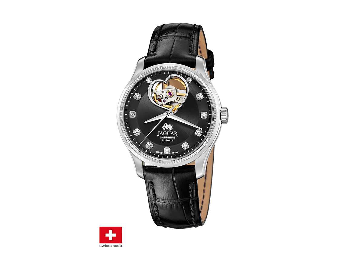 RELOJ DE PULSERA JAGUAR J994/C SWISS NEGRO MUJER AUTOMÁTICO 1