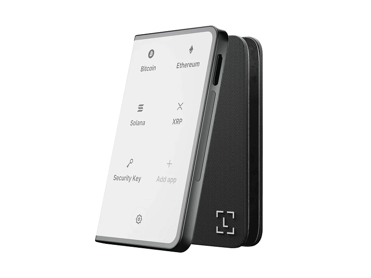 BILLETERA HARDWARE LEDGER STAX PANTALLA TÁCTIL BTC ETH XRP 1