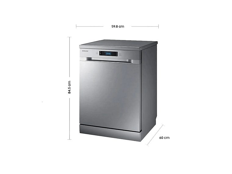 LAVAVAJILLAS 14 CUBIERTOS SILVER CON FLEXIBLE 3RD RACK 3