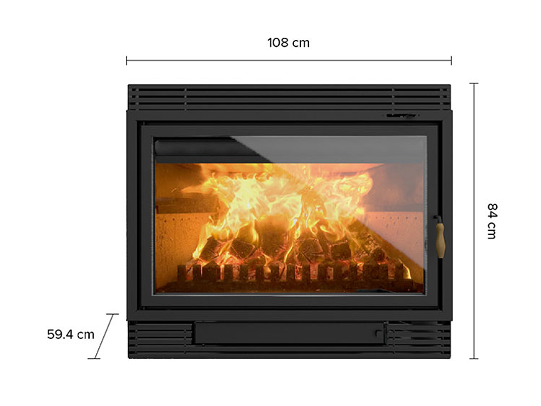 CALEFACTOR A LEÑA BOSCA CHIMENEA 1100 3