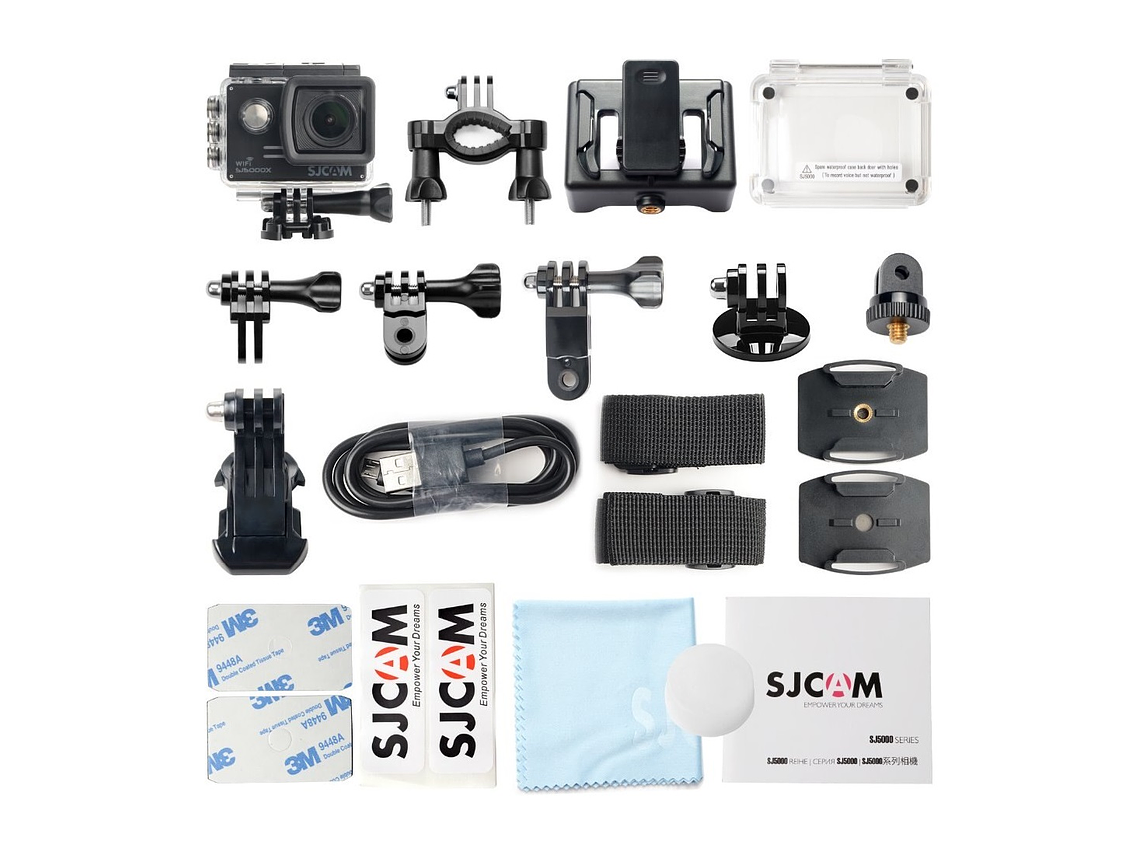 CÁMARA DEPORTIVA SJCAM SJ5000X 4K WIFI GYRO ESTABILIZADOR 4