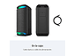 PARLANTE BLUETOOTH SONY SRS-XV800 ALTA POTENCIA - Miniatura 3