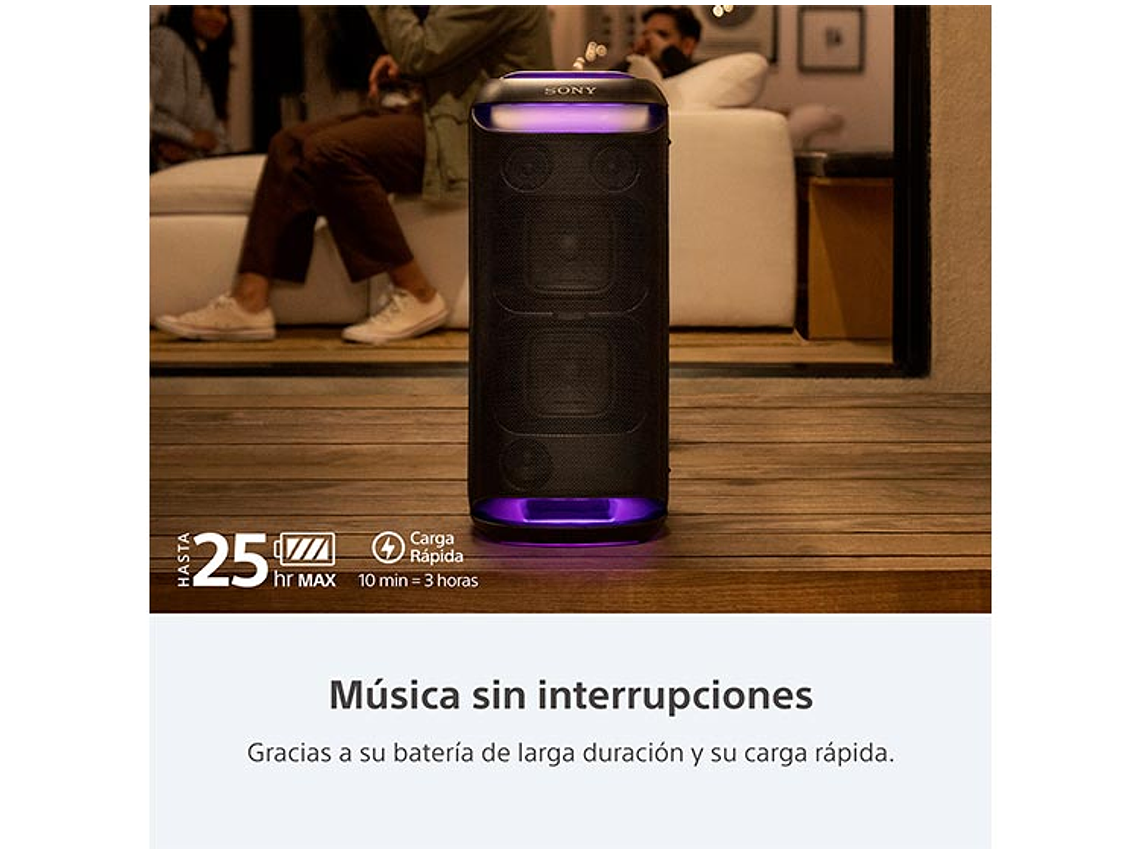 PARLANTE BLUETOOTH SONY SRS-XV800 ALTA POTENCIA 5