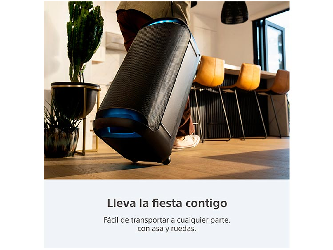 PARLANTE BLUETOOTH SONY SRS-XV800 ALTA POTENCIA 6