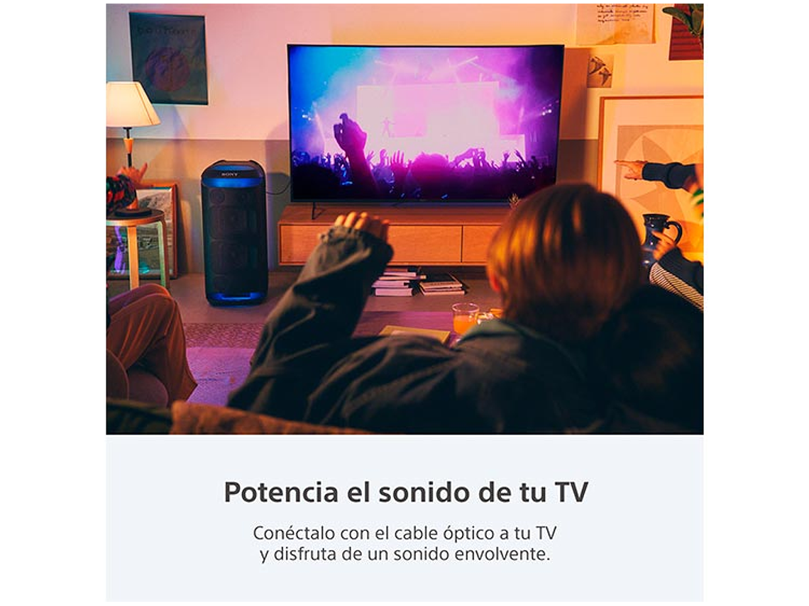 PARLANTE BLUETOOTH SONY SRS-XV800 ALTA POTENCIA 7