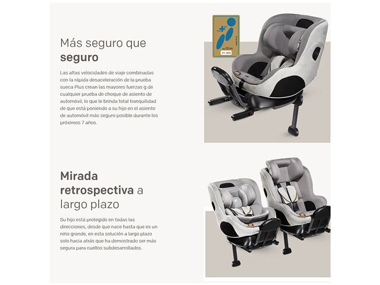 SILLA BUTACA JOIE C2103 GRIS 9