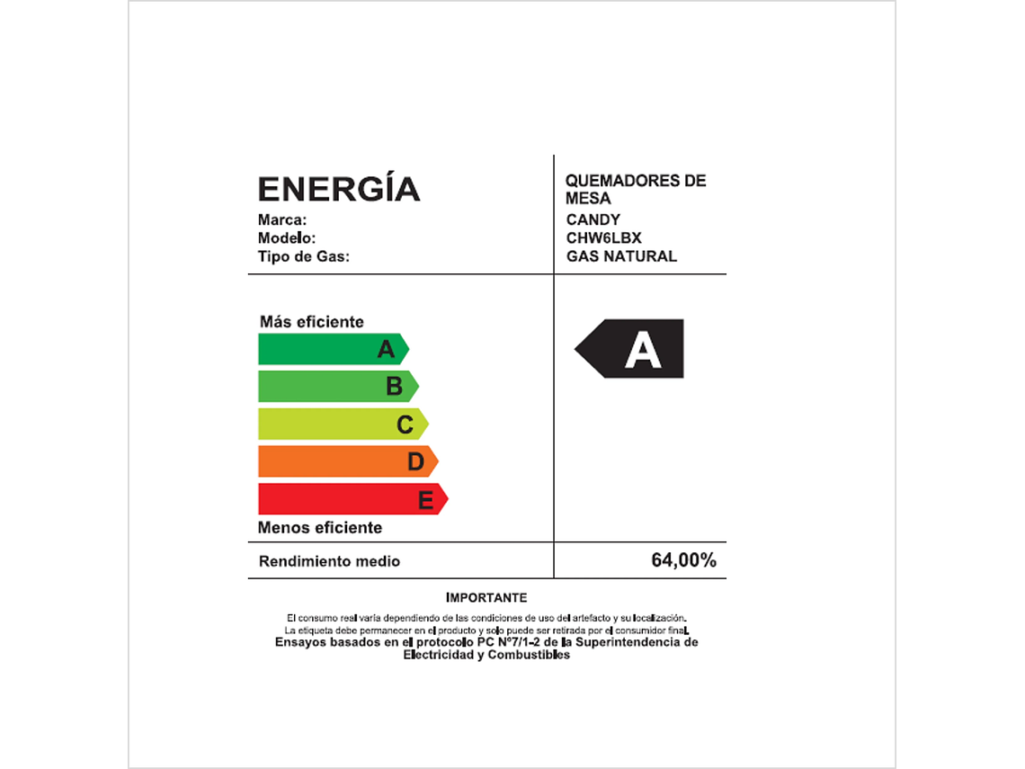 KIT HORNO ENCIMERA A GAS CHEFPACK 7