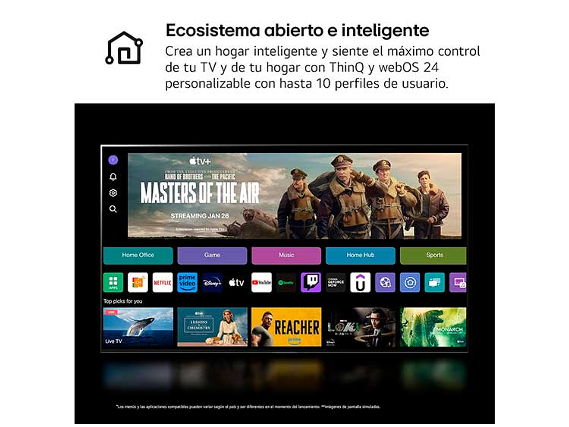 TELEVISOR SMART TV LG 4K ULTRA HD 86” 86UT8050PSB 10