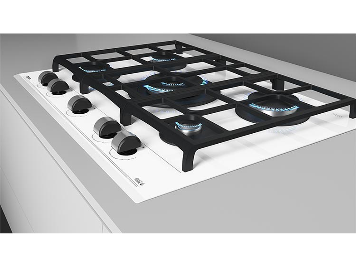 ENCIMERA GAS TEKA 5 PLATOS GZC 75330 XBB BUT W 8