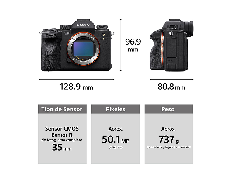 ALPHA 1 CON UNA RESOLUCIÓN SUPERIOR ILCE-1 2