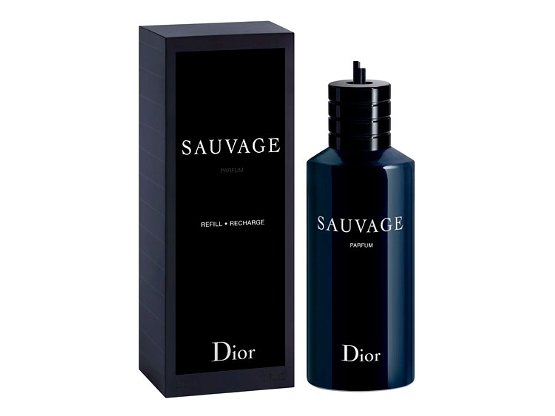 PERFUME DIOR RECARGA SAUVAGE HOMBRE 300 ML 2