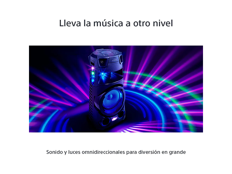 MINICOMPONENTE MHC-V73 SONY 6