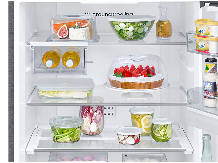 REFRIGERADOR SAMSUNG BOTTOM MOUNT FREEZER NO FROST 459 L RB50DG6320B1ZS 6