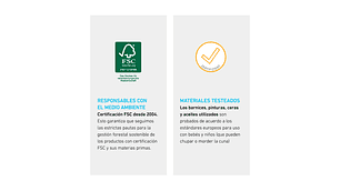 COMODA MUDADOR VIKTORIA BLANCO Y MADERA