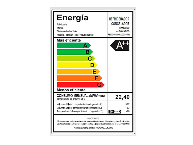 REFRIGERADOR SAMSUNG BOTTOM MOUNT FREEZER NO FROST 459 L RB50DG6320B1ZS 10