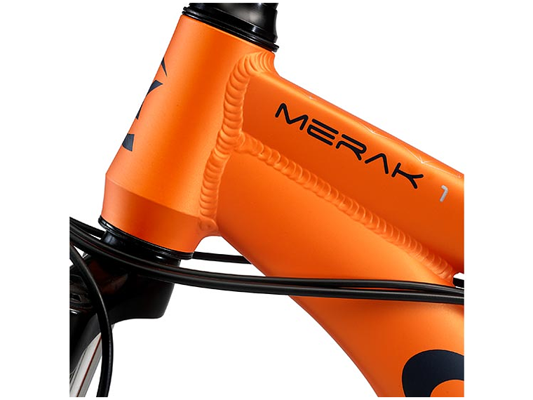 BICICLETA MTB OXFORD MERAK 1 TALLA M NARANJO ARO 27.5 5